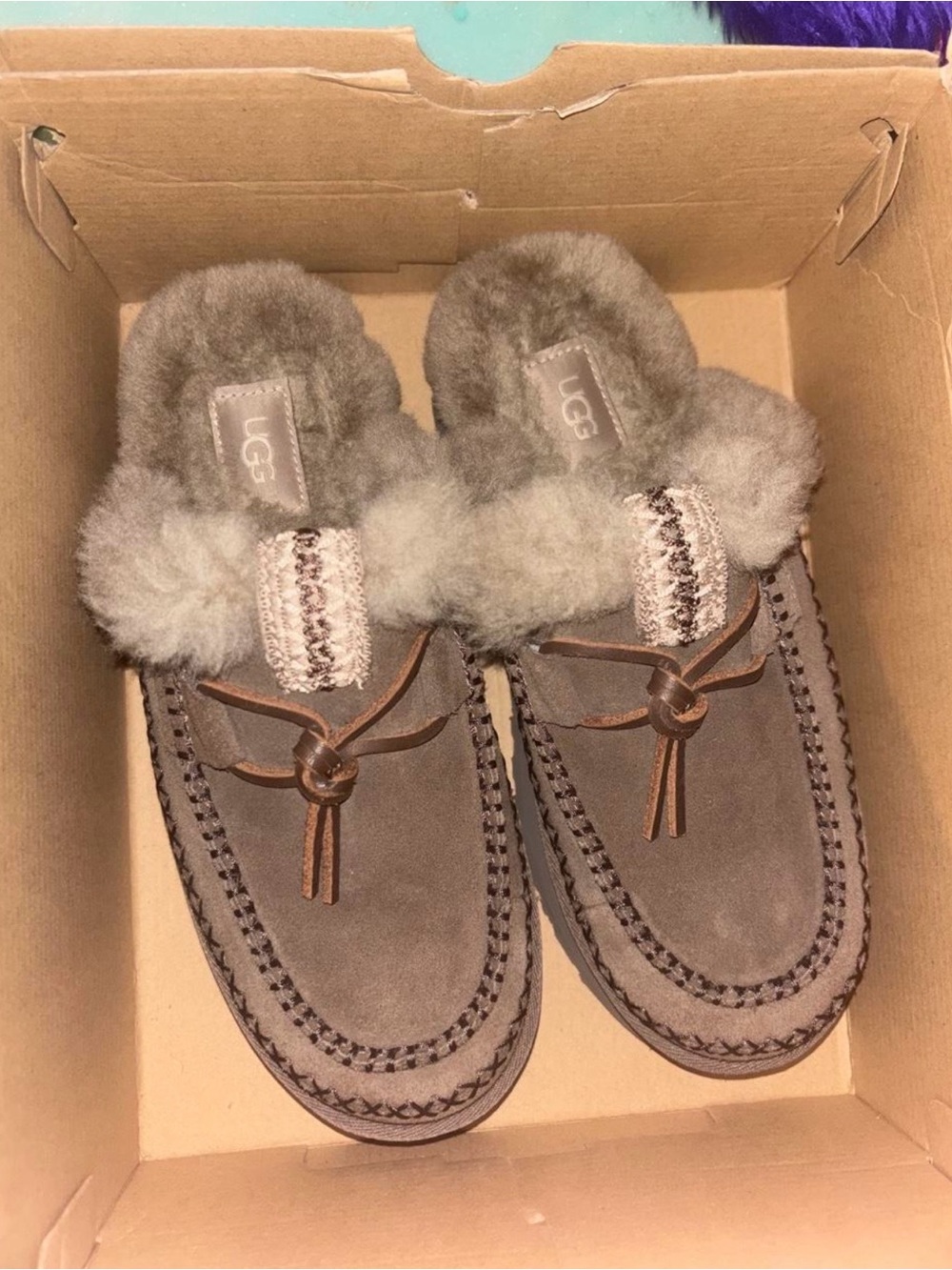UGG Tasman Alpine Slip-On Moccasins - Picture 10 of 11